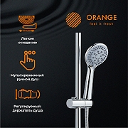 Душевая система Orange O-Shower OW01 Хром-2