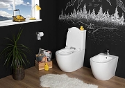 Биде Aquanet Cetus B1 203354 цвет Белый-11