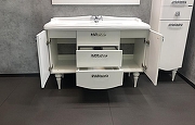 Тумба с раковиной Comforty Монако 120 00003132224 Белая-6