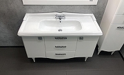 Тумба с раковиной Comforty Монако 120 00003132224 Белая-11