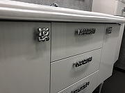 Тумба с раковиной Comforty Монако 120 00003132224 Белая-13