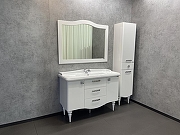 Тумба с раковиной Comforty Монако 120 00003132224 Белая-18