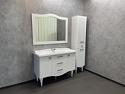 Тумба с раковиной Comforty Монако 120 00003132224 Белая-19