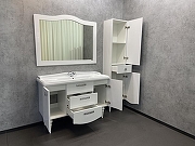 Тумба с раковиной Comforty Монако 120 00003132224 Белая-21