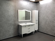 Тумба с раковиной Comforty Монако 120 00003132224 Белая-22