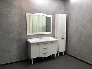 Тумба с раковиной Comforty Монако 120 00003132224 Белая-24