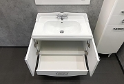 Тумба с раковиной Comforty Монако 80-1 00004136578 Белая-6