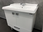 Тумба с раковиной Comforty Монако 80-1 00004136578 Белая-7