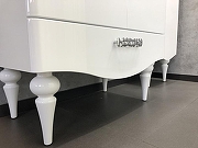 Тумба с раковиной Comforty Монако 80-1 00004136578 Белая-11
