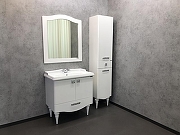 Тумба с раковиной Comforty Монако 80-1 00004136578 Белая-12