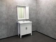 Тумба с раковиной Comforty Палермо 80 00004139245 Белая-16