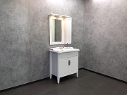 Тумба с раковиной Comforty Палермо 80 00004139245 Белая-18