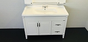 Тумба с раковиной Comforty Палермо 120 00004142367 Белая-2