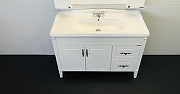 Тумба с раковиной Comforty Палермо 120 00004142367 Белая-3