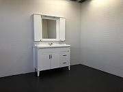Тумба с раковиной Comforty Палермо 120 00004142367 Белая-12