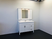 Тумба с раковиной Comforty Палермо 120 00004142367 Белая-15