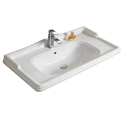 Тумба с раковиной Comforty Палермо 120 00004142367 Белая-17