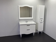 Зеркало Comforty Монако 100 00004136986 Белое-3