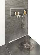 Душевой лоток Berges Wall 600 090056 с решеткой Хром матовый-6