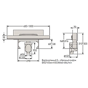 Душевой лоток Berges Wall 600 090056 с решеткой Хром матовый-9