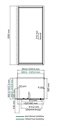 Душевой уголок WasserKRAFT Salm 100x100 27I19 профиль Хром стекло прозрачное-5