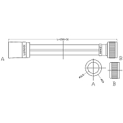 Душевой шланг Lemark LE8053P Серый-1