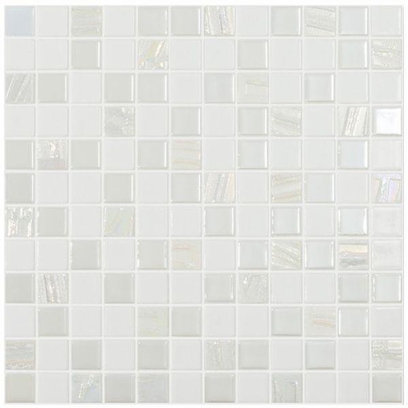 Стеклянная мозаика Vidrepur Astra White Белый 