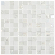 Стеклянная мозаика Vidrepur Astra White Белый 31,7х31,7 см
