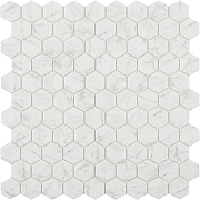 Стеклянная мозаика Vidrepur Hex Marbles № 4300 30,7х31,7 см