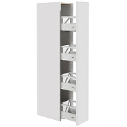 Шкаф пенал Roca Up 30 ZRU9303013 L подвесной Белый глянец-1