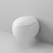 Унитаз Grossman GR-4442 подвесной цвет Белый с сиденьем Микролифт-1