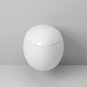 Унитаз Grossman GR-4442 подвесной цвет Белый с сиденьем Микролифт-2