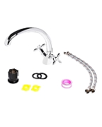 Смеситель для кухни Agger Retro A1900200 Хром-9