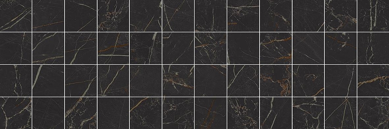 Декор Laparet Royal MM60074 Черный Глянцевый 