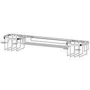 Держатель для зубных щеток FBS Ryna 035 Хром