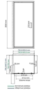 Душевой уголок WasserKRAFT Salm 80x80 27I02 профиль Хром стекло прозрачное-5