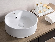 Раковина накладная BelBagno 37 BB1400 Белая-1